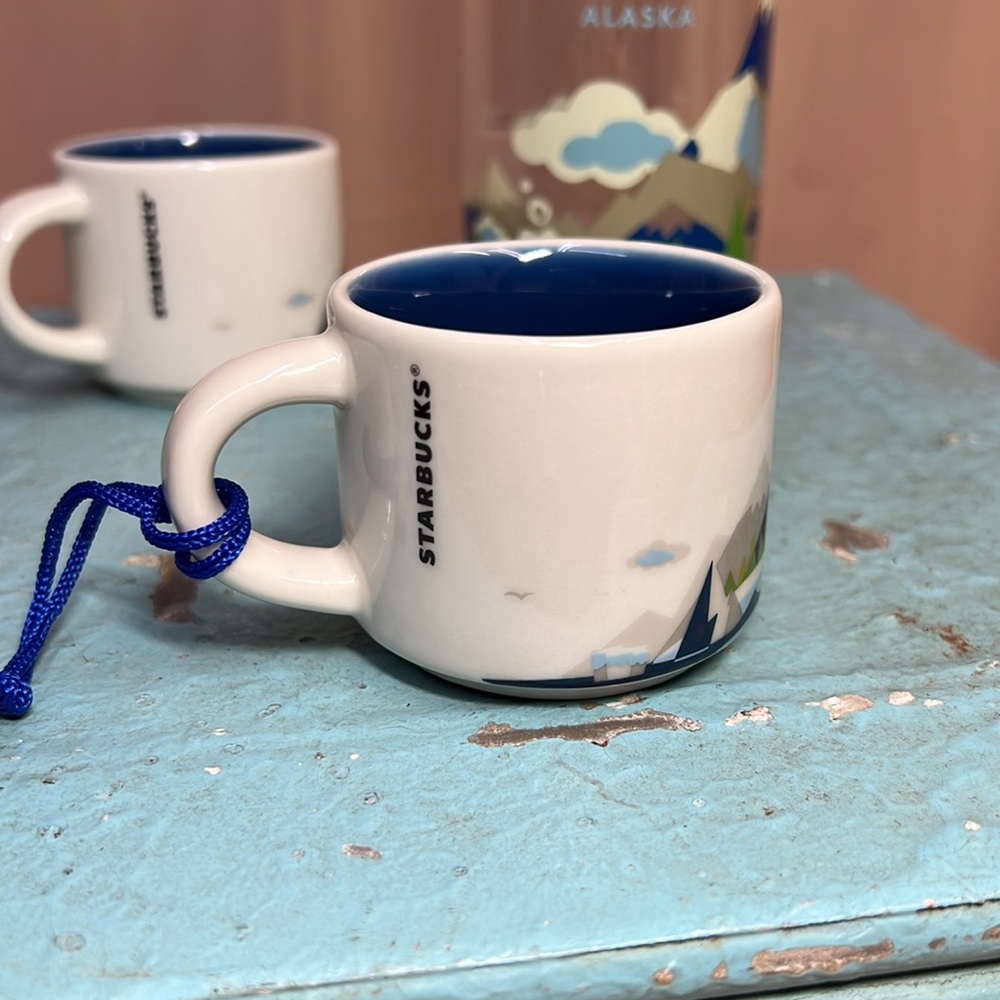 STARBUCKS YOU ARE HERE Collection Espresso Mini Mug 2015 2oz. New - Picture 2 of 6